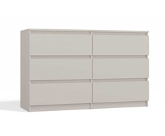 Parduotuvė „Top E Shop“ MALWA komoda su stalčiais M6/120 CASMERE COLOUR