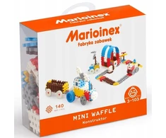 Marioinex Mini Waffle Building Blocks Set 1, 140 pieces