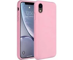 Marka Niezdefiniowana Rožinė DĖKLAS SILICONE CASE IPHONE XS MAX Rožinis