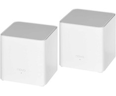 Tenda MX3 (2-PACK) mesh wi-fi system Dual-band (2.4 GHz / 5 GHz) Wi-Fi 6 (802.11ax) Baltas 1 Internal