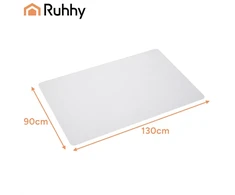 Mata ochronna pod krzesło 90x130cm Ruhhy - mleczna