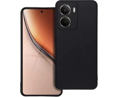 Matinis dėklas skirtas Realme P3 juodos spalvos
