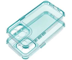 OEM dėklas, skirtas iPhone 17 AIR Matrix, skaidrus, mėtinis