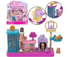 Mattel Mini Barbie Land Veterinarian Doll + Pets and Accessories ZA6041 A