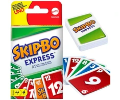 Mattel Skip-Bo Express Card Game - Fast, Strategic GR0915