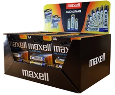 Maxell Alkaline LR6 AA 4-pack Ekranas (30 blister packs/120 batteries)