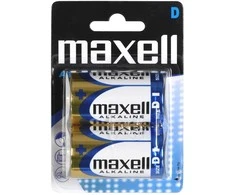 MAXELL battery alkaline LR20 2 pcs.