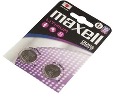 MAXELL ličio baterijos LITIO CR2016 2 vnt. 3V