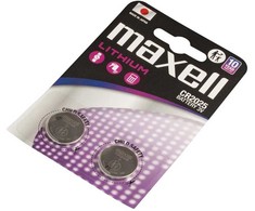 MAXELL ličio baterijos LITIO CR2025 2 vnt. 3V