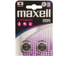 MAXELL ličio baterijos LITIO CR2025 2 vnt. 3V
