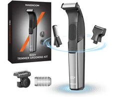 MAXGROOM JK-319 multifunctional trimmer with replaceable tips - juodas