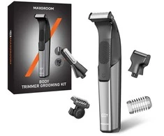 MAXGROOM JK-319 multifunctional trimmer with replaceable tips - juodas