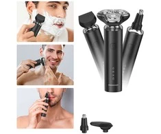Barzdaskutė MAXGROOM BS-8012A 3-in-1 Electric Shaver - Juodas