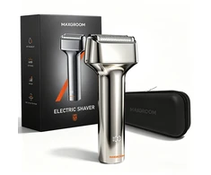 MAXGROOM WF-2037D foil electric shaver IPX7 - sidabrinis