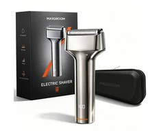 MAXGROOM WF-2037D foil electric shaver IPX7 - sidabrinis