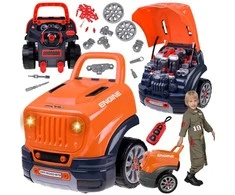 Jokomisiada Mechanic Set: Mobile CAR WORKSHOP + light and sound ZA5738