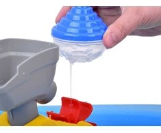 Jokomisiada Mėlyna water table with mill wheel + fishing accessories ZA5566