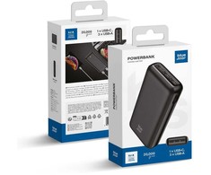 BlueStar Powerbank Blue Star W2015 2.1A 20000 mAh juodas