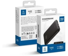 Powerbank Blue Star W0539 2A 5000 mAh juodas