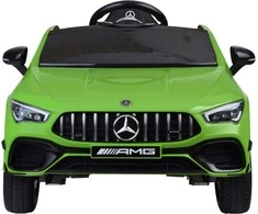 Akumuliatorinis sportinis automobilis vaikams Jokomisiada Mercedes AMG CLA 45s PA0307 | spalva: žalia