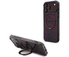 Mercedes AMG IML Double Layer Urban Line with Ring Stand MagSafe case for iPhone 18 Pro Max / 17 Pro Max - burgundy
