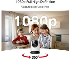 Mercusys MC200 security camera Bulb Indoor 1920 x 1080 pikselių Ceiling/Desk