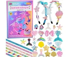 Jokomisiada MERMAID creative kit - make decorative mermaid hairbands ZA5580