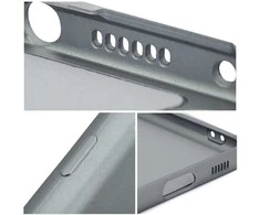 OEM dėklas, skirtas Honor 90 PRO 5G, metalinis pilkas