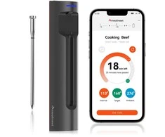 Išmanusis laikrodis Metapen Meatmeet S Pro Kitchen Thermometer with Bluetooth App for Grilis, Oven, Smoker - Gray