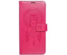 OEM atverčiamas dėklas, skirtas iPhone 17 PRO / 18 PRO, Mezzo Book, sapnų gaudyklė, rausvai raudona