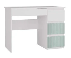 Top E Shop Topeshop Mijas rašomasis stalas DEŠINĖ ARTESO MINT Mint