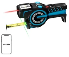 Mileseey DTX 10 lazerinis Distance Measurer with a 100-meter measuring tape