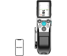 Mileseey XTAPE1 lazerinis Distance Meter with a 100-meter measuring tape