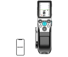 Mileseey XTAPE1 lazerinis Distance Meter with a 100-meter measuring tape