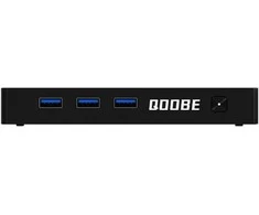 Mini PC Qoobe SUC N150/12GB/SSD 512GB/Win 11 Pro juodas