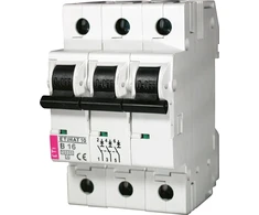 Automatinis jungiklis ETIMAT 10, 3P, C, 40A, 10kA