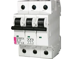 Automatinis jungiklis ETIMAT 10, 3P, C, 32A, 10kA