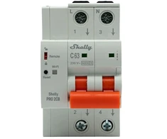 Miniature Circuit Breaker SHELLY Pro 2CB C63