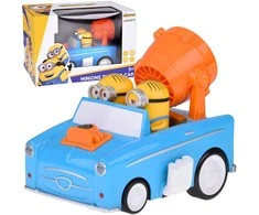 Jokomisiada Minions in Action! Interactive Car That Drives, Talks, Lights Up &amp; Blows Air ZA5940