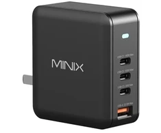 Minix P165 GaN Wall Charger with 3x USB-C and 1x USB-A Ports