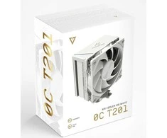 MODECOM Volcano 0C T201 Processor Oro vėsintuvas 12 cm Baltas