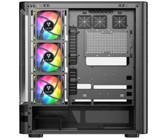 MODECOM Volcano Volcano AQ100 ARGB Midi Juodas