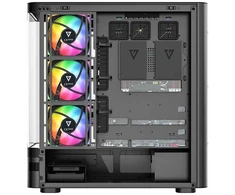 MODECOM Volcano Volcano AQ200 ARGB Midi Juodas