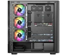 MODECOM Volcano Volcano AQ400 ARGB Midi Juodas