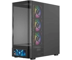 MODECOM Volcano Volcano AQ500 ARGB Midi Juodas