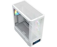 MODECOM Volcano Volcano AQ500 ARGB Midi Baltas