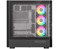MODECOM Volcano Volcano AQ500 ARGB Midi Juodas