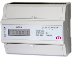 ETI Modulinis elektros skaitiklis (DEC-3, 3 fazių)