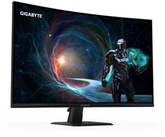 Monitorius Gigabyte | GS32QCA EK | 32 " | VA | 180 Hz | 1 ms | 2560 x 1440 pikselių | 250 cd/m² | HDMI jungtys, kiekis 2