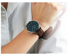 Moteriškas laikrodis DANIEL WELLINGTON Classic Juodas Sheffield Lady DW00100131 (zw508d)